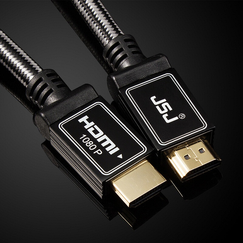 金三角2.0版本HDMI线4k数字高清线 hdmi线3d显示器电脑连接电视线JSJ 2.0版金属壳棉网 12米